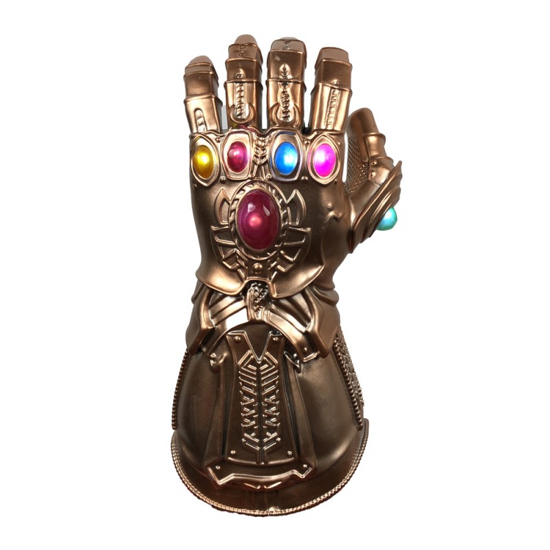 Gold Glowing Infinity Gauntlet Marvel Thanos Cosplay Glove
