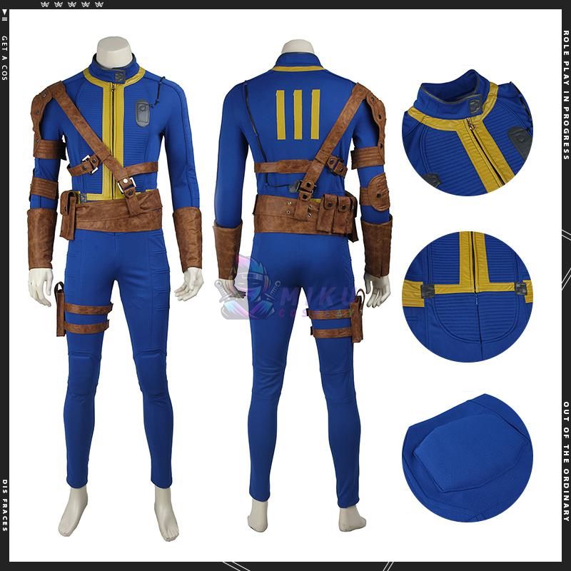 Game Cosplay FALLOUT 76 Costume Men Full Suit