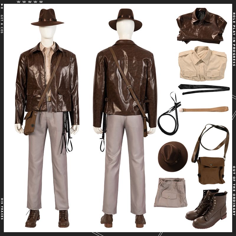 Indiana Jones 5 Jones Cosplay Costume
