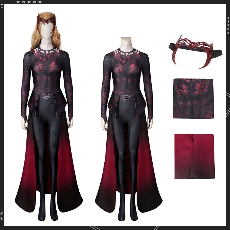 Doctor Strange 2 Wanda Scarlet Witch Cosplay Suit