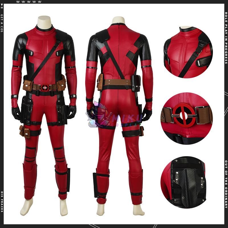 Deadpool Costume 2 Wade Wilson Cosplay Costume