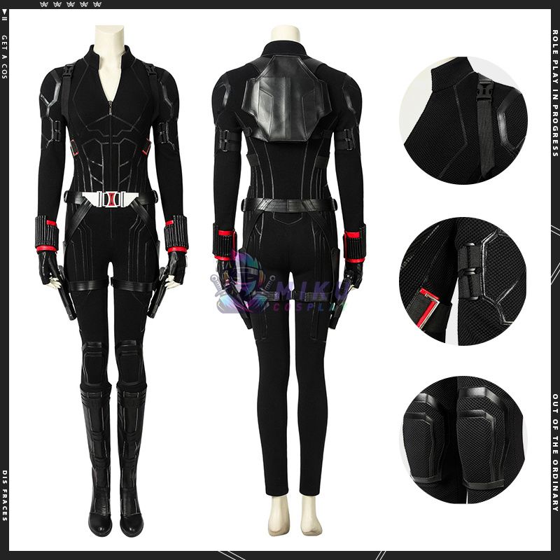 Endgame Black Widow Costume Adults Avengers Natasha Romanoff Suit