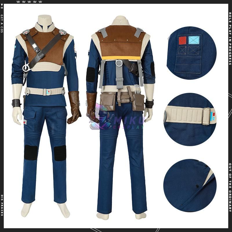 Star Wars Costumes for Adults Jedi Fallen Order Cal Cosplay
