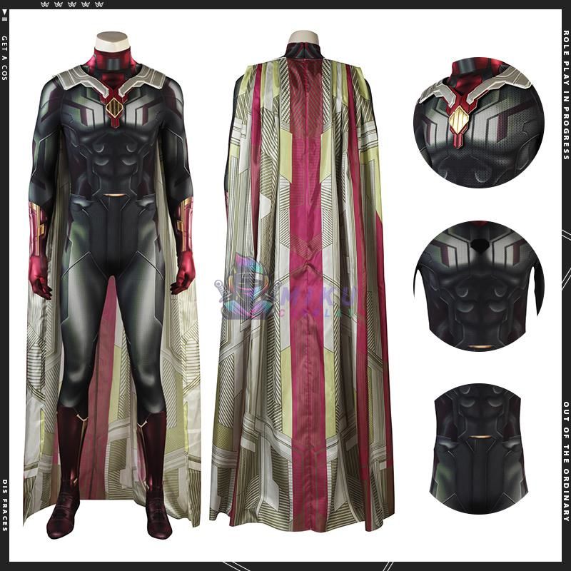 Avengers Infinity War Vision Halloween Costume