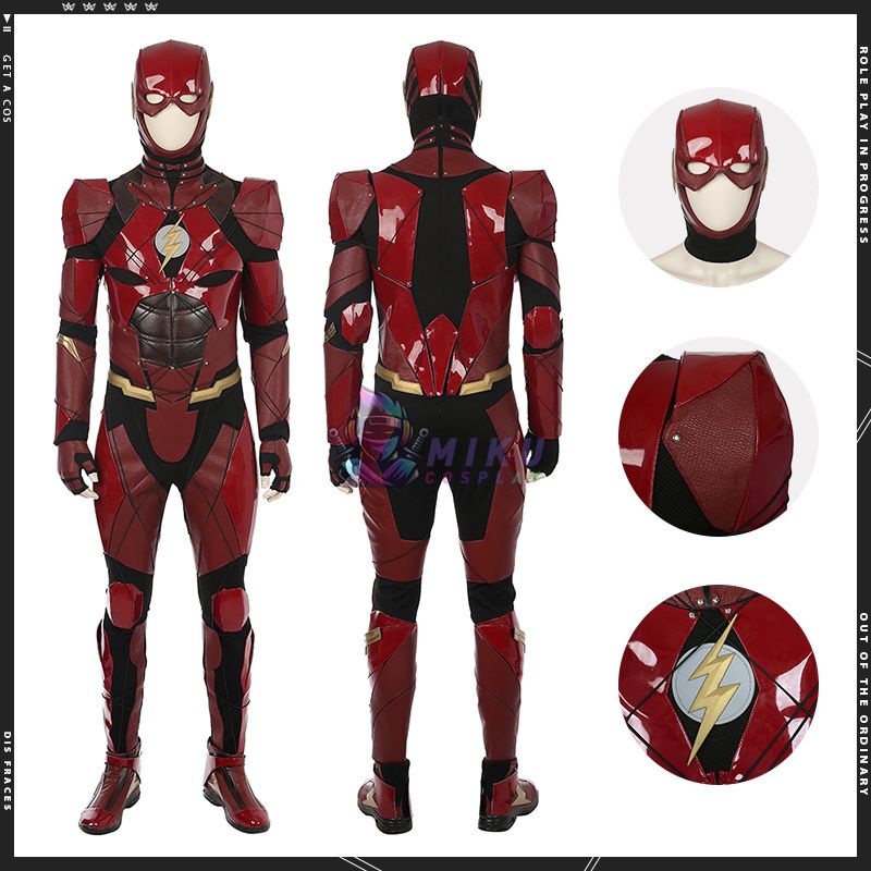 Flash Costume Justice League Flash Suit High End Outfit