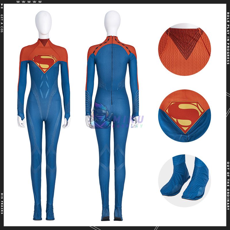 Superman The Flash Movie Supergirl Cosplay Costumes