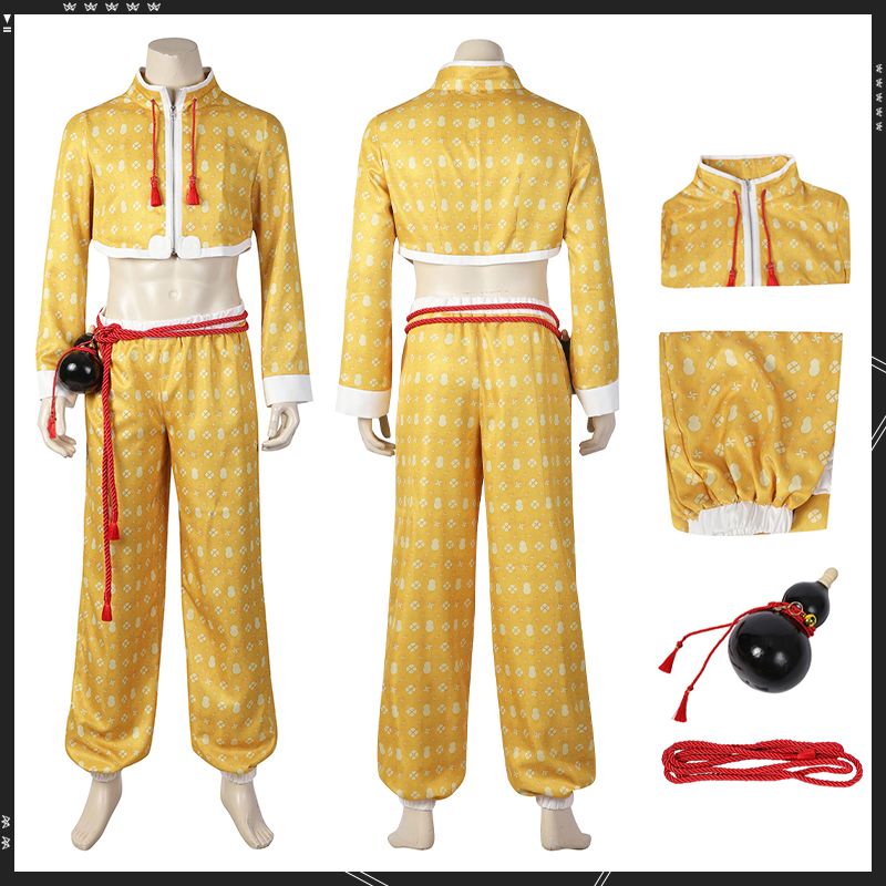 Street Fighter 6 Jamie Cosplay Costume