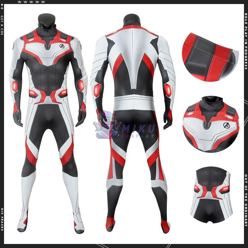 Avengers Costume Endgame Zentai Jumpsuit Male Version