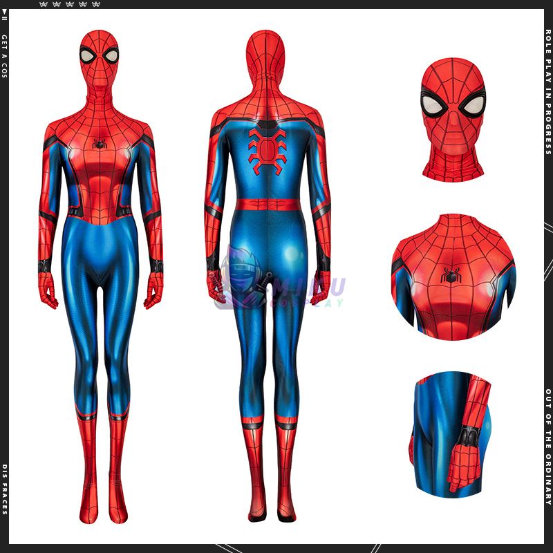 Female Spiderman Suit Women Spider-Man Far From Home Costume Replica