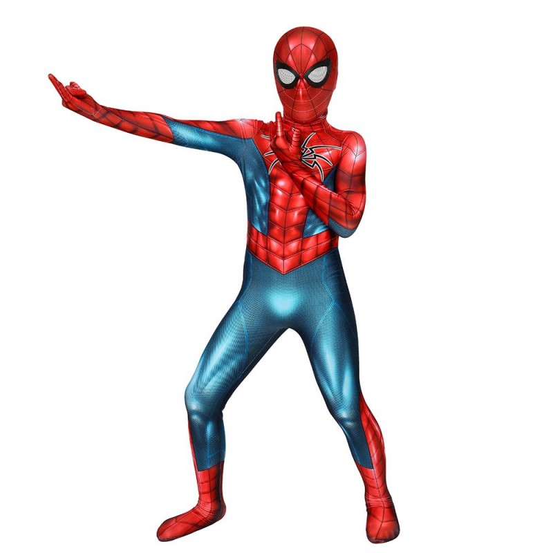 Kids Spider-Armor MK IV Suit Children Spiderman Costume | HMCosplay