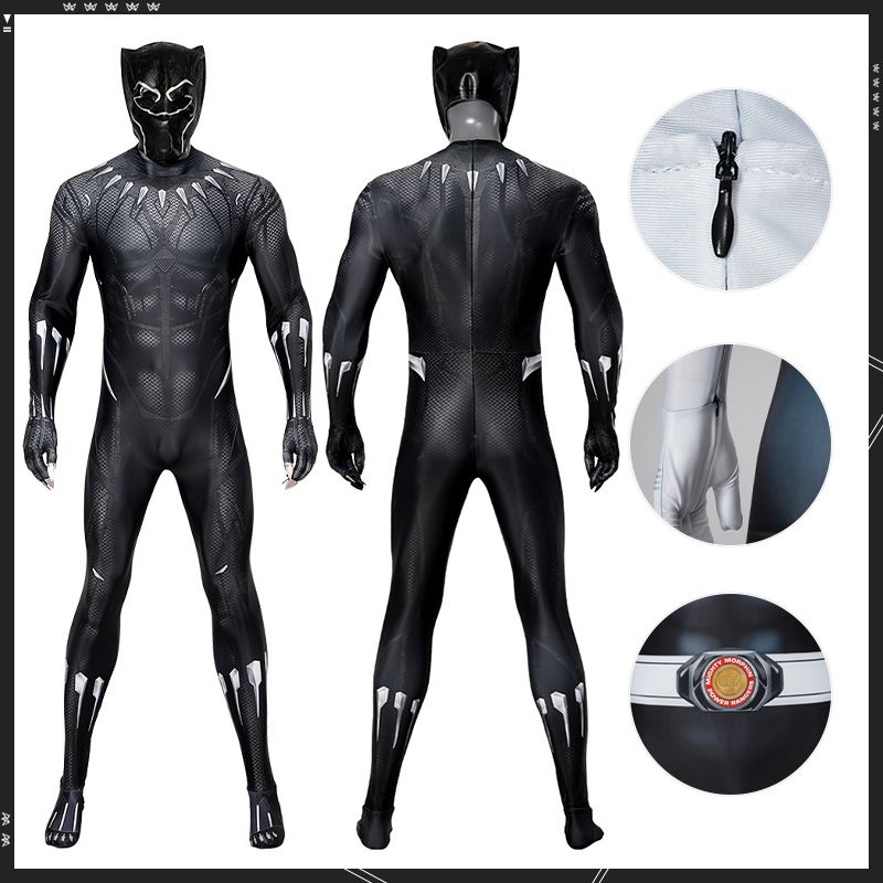 Black Panther T'Challa Cosplay Suit